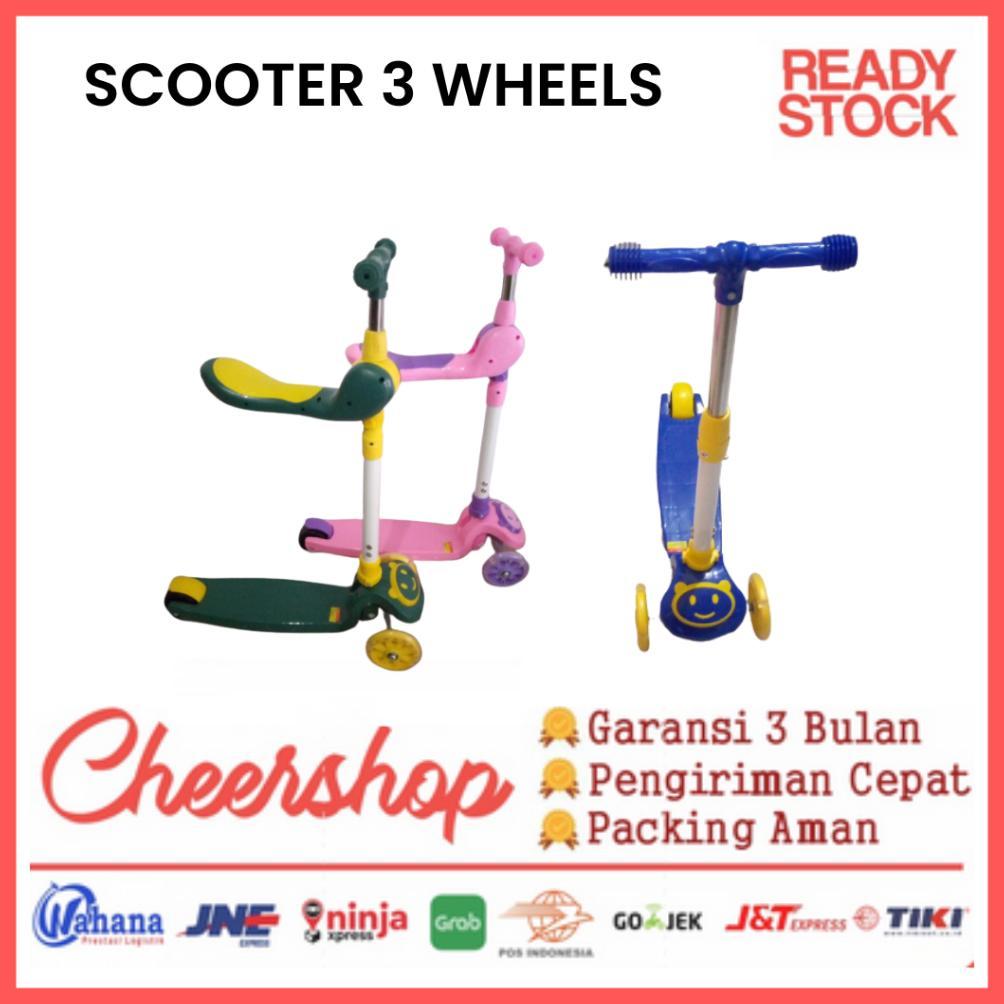 Scooter Anak 3 Roda Kickscooter Otoped 21 Skuter Kids Balance Lipat Untuk anak usia 3 - 12 tahun
