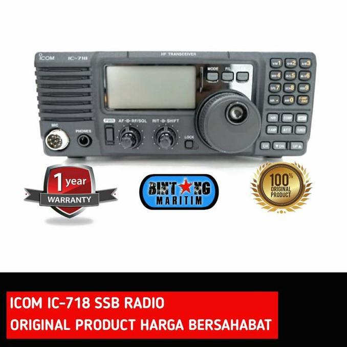 Promo Icom Ic-718 Ic 718 Ic718 Hf Original Icom Japan