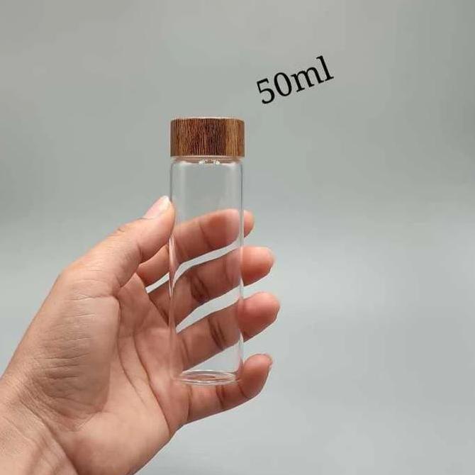 Botol Tabung Sample Botol Tabung Display 6 buah [6set] Kopi Botol Tabung Contoh Botol Tester Tabung 