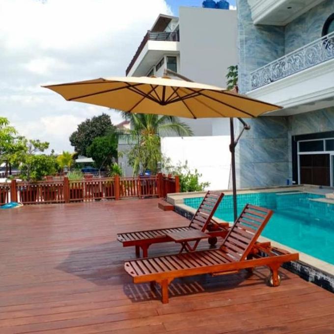 payung tenda gantung/payung taman pantay shower angsa