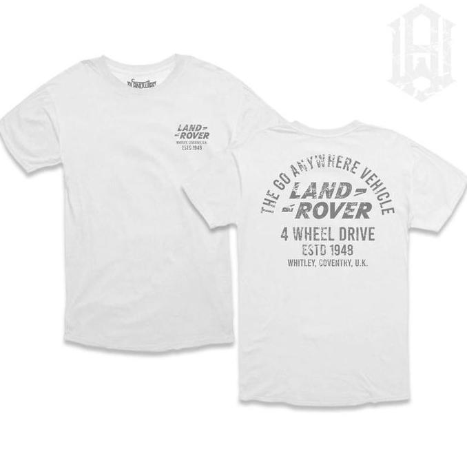 Kaos / T-shirt Offroad 4x4 WD Original Blandwire Land Rover murah