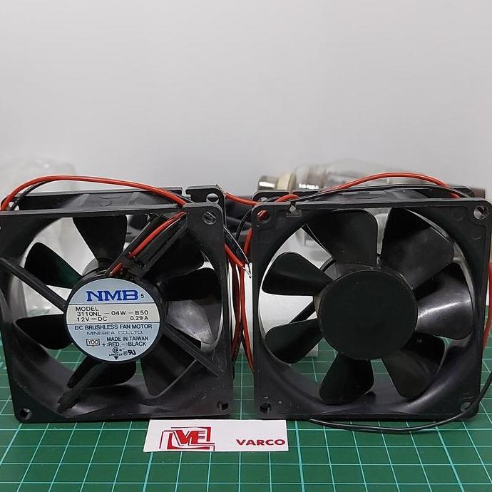 kipas fan 12v DC 8x8x2.5cm NMB original