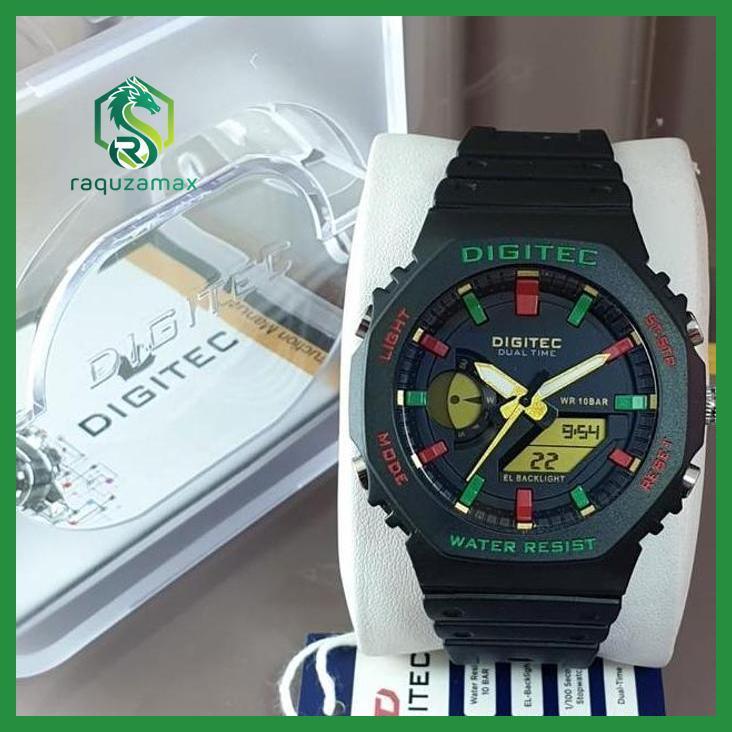 (ORIGINAL) DIGITEC DA-3119THHJ DA3119 DA3119T DA 3119 DA 3119T ORIGINAL JAM TANGAN PRIA WANITA KANTO