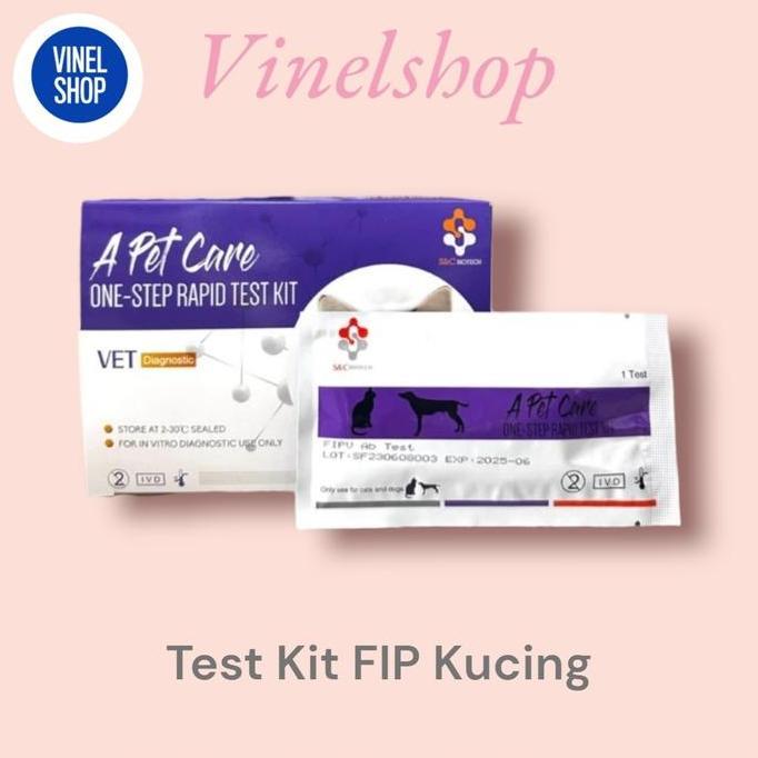 Pet Care Test Kit Fip Kucing