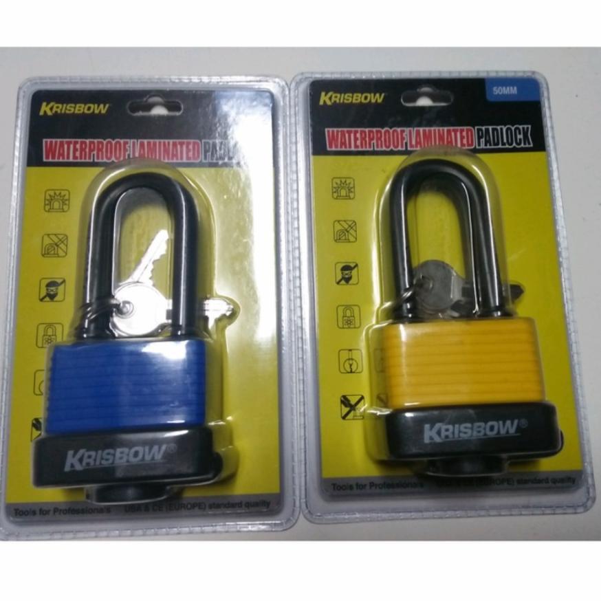 Gembok Krisbow Anti Karat Waterproof 40 mm Murah