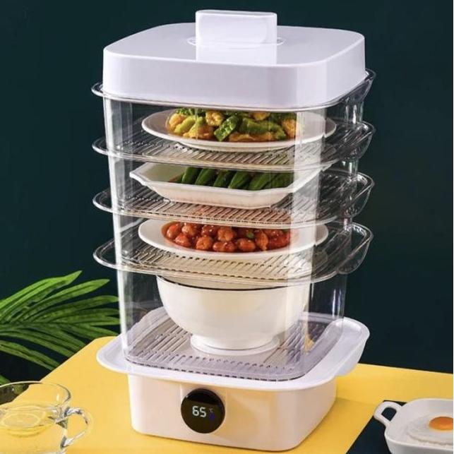 Tudung Saji Tempat Penyimpan Makanan 3 Tingkat 4 Tingkat Pemanas Makan
