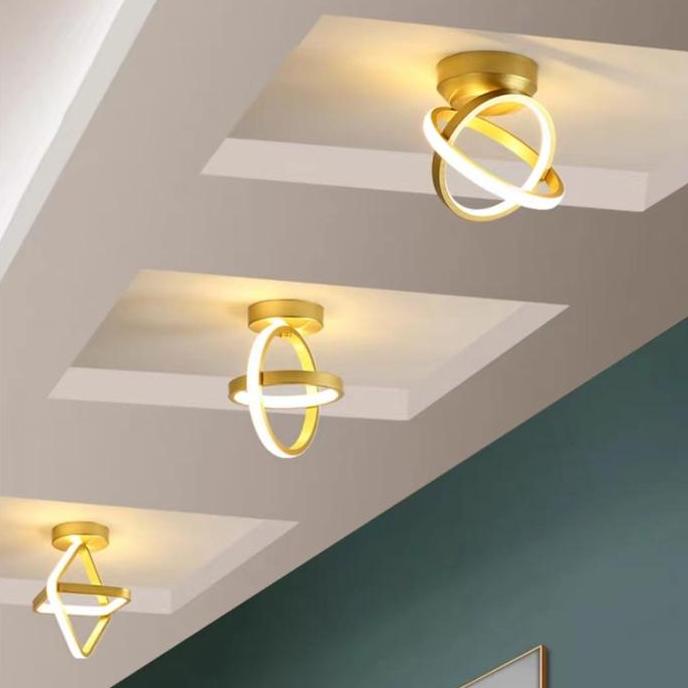 Furnibest Lampu Plafon Mewah Lampu Hias Rumah Elegan