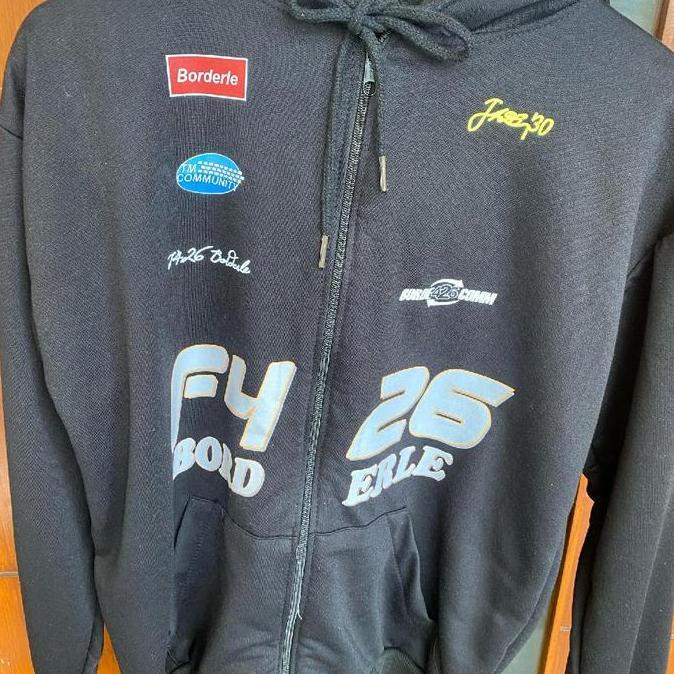 F426 Sweater Hoodie keren Pria/Wanita