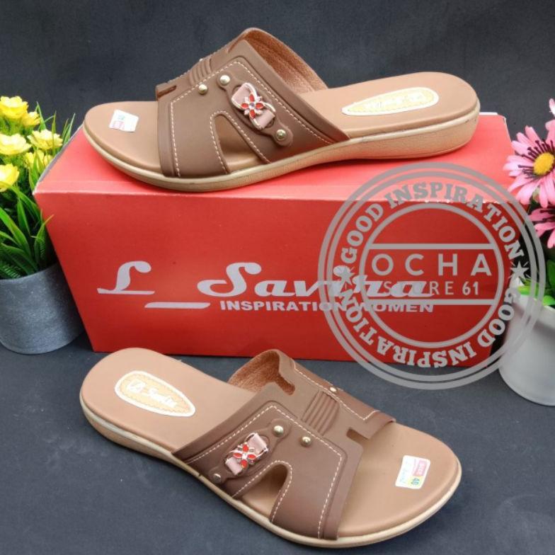 Terlaris PROMO... SANDAL WANITA TERBARU TERKECE KEKINIAN TRENDY MURAH BERKUALITAS L_Savira 552