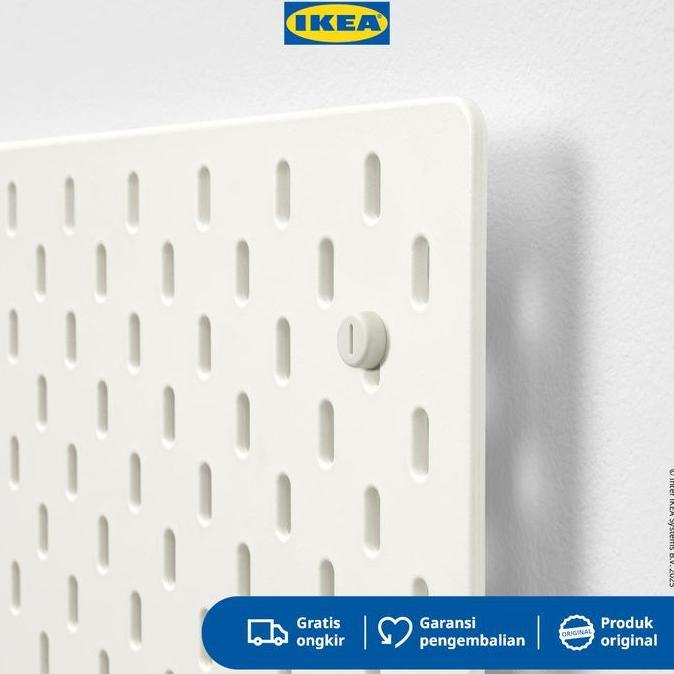 TERLARIS - IKEA SKADIS Papan Berlubang Pegboard 56x56 cm