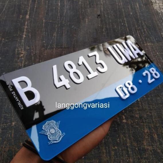 TERLARS Variasi plat nomor motor listrik / plat nomor sepeda listrik