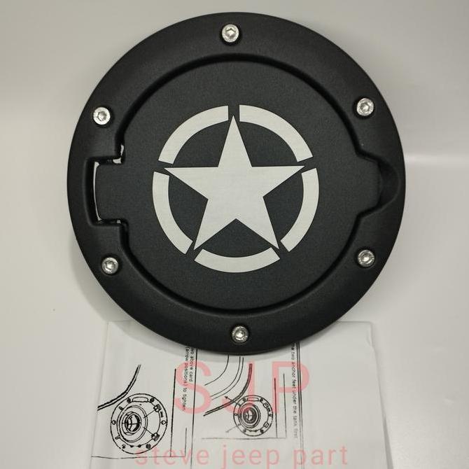 cover tutup tangki bensin jeep wrangler rubicon JK