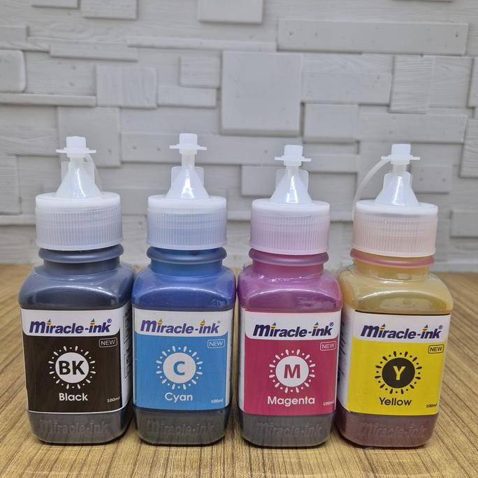 Tinta Printer inject / injek miracle ink canon