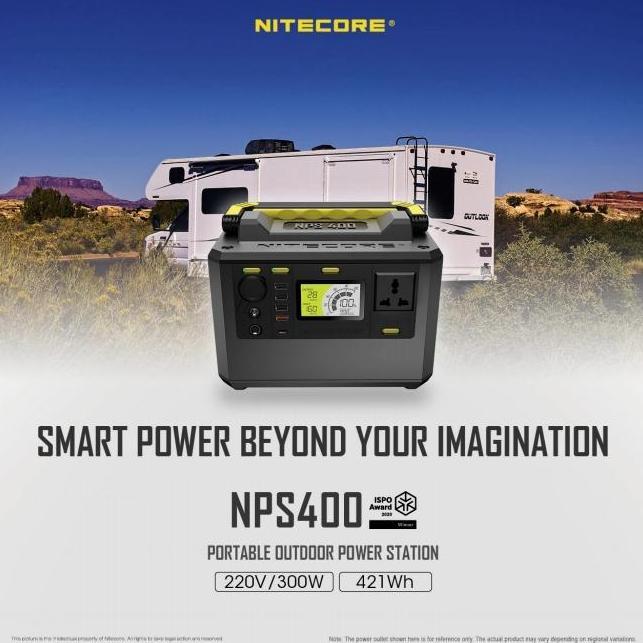TERBARU - Portable Outdoor Power Station NITECORE NPS 400