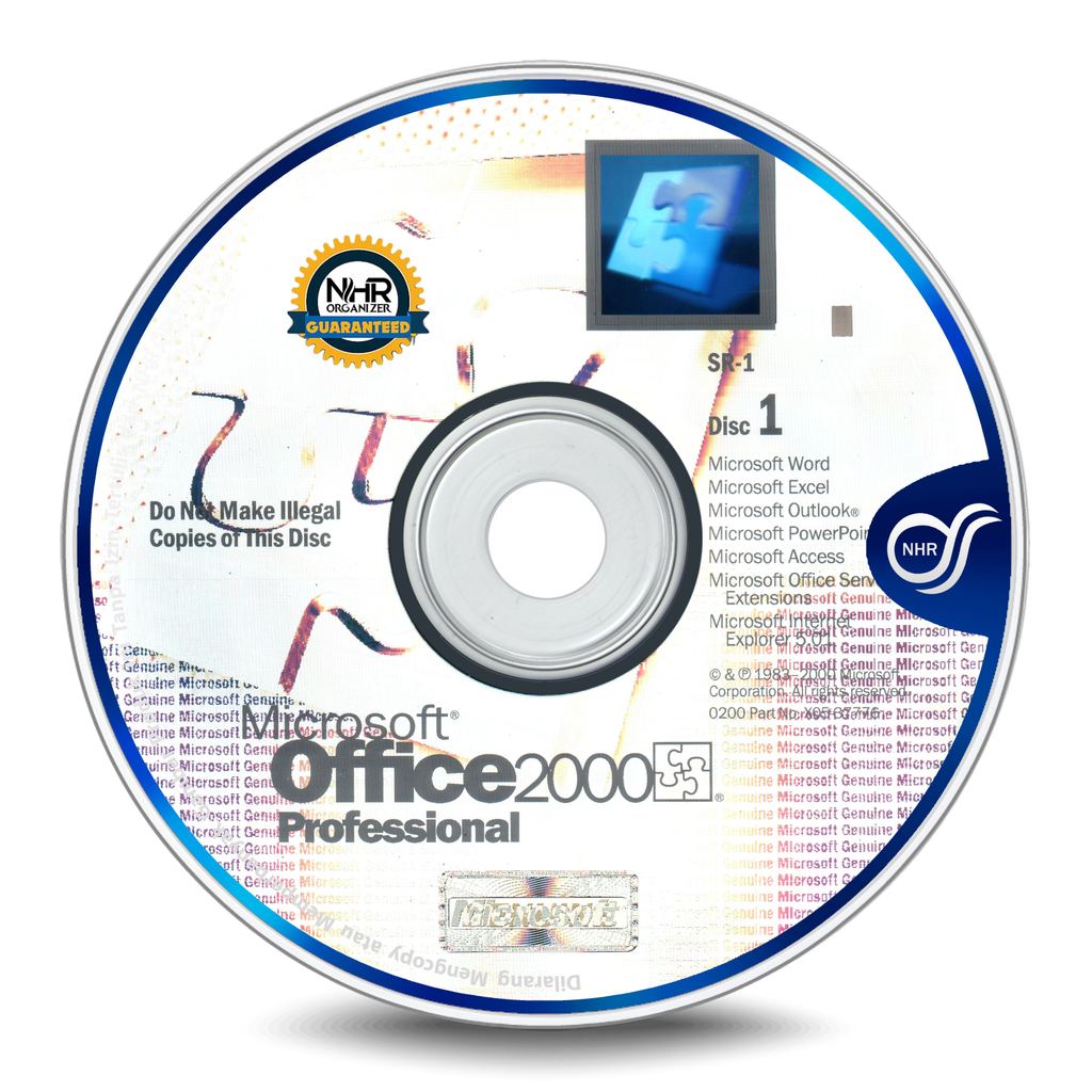 BISA COD - CD Installer Office® 2000 || Key Product License