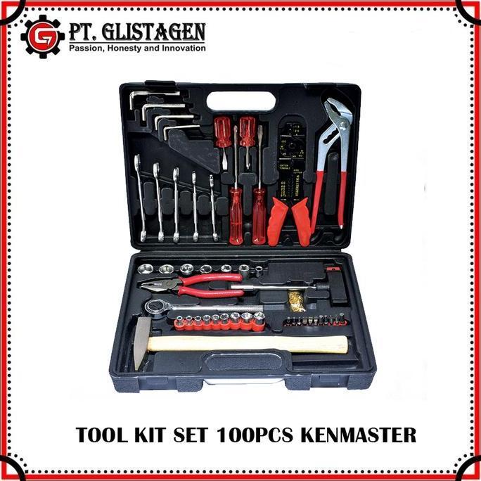 Toolkit Set / Alat Pertukangan 100Pcs Kenmaster