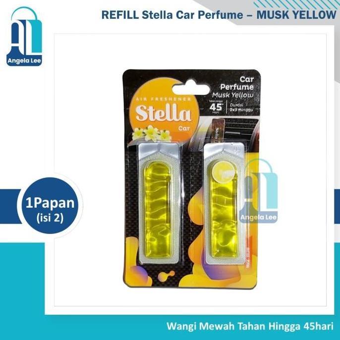 REFILL Stella Car Perfume Air Freshener Pengharum Mobil Jepit 2pcs