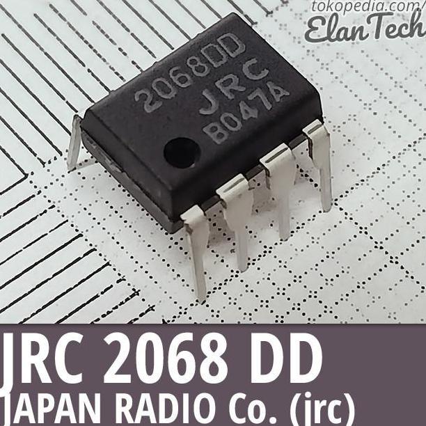 JRC2068DD / NJM2068DD JRC NJM 2068DD Ori Original Asli Elantech