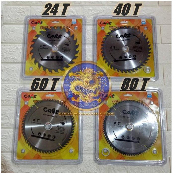 Mata Potong Kayu Circular Saw Blade TCT Saw Blade 7" Inch