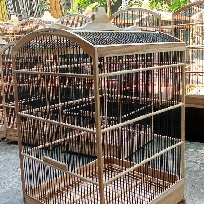 Sangkar Kotak NO1&2 TIANG OVAL MODEL DIAMOND