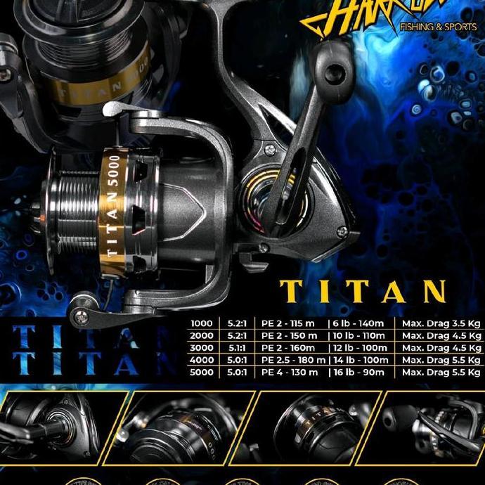 reel one way Harrow Titan 1000