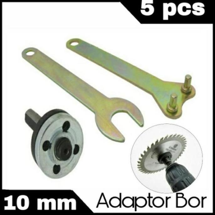 Adaptor Mata Gerinda Perubah Bor menjadi As Gerinda / Amplas