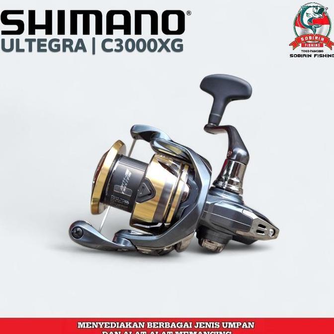 Reel shimano ultegra c3000xg power handle super smooth seri terbaru