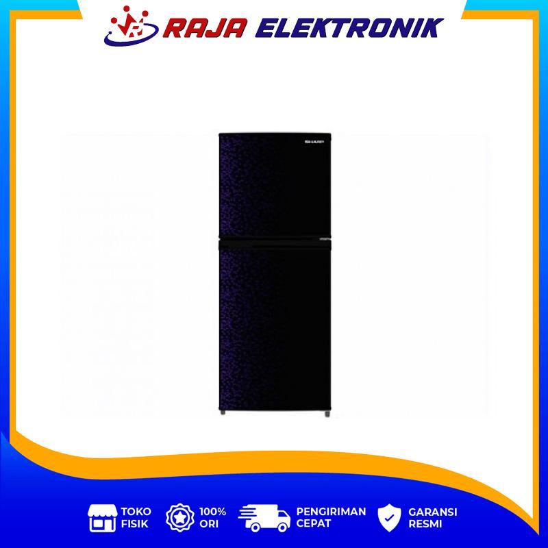 SHARP KULKAS 2-DOOR SJ316MGGB - LEMARI ES