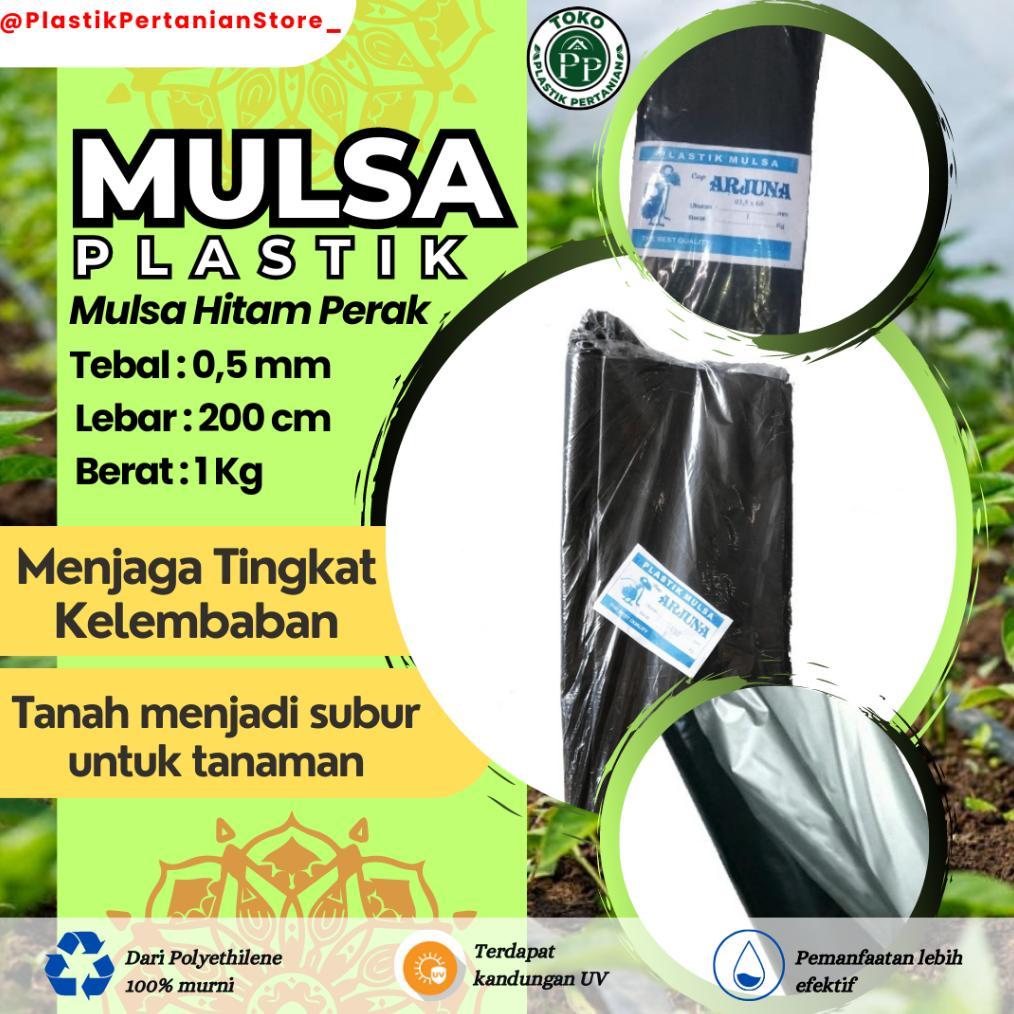 - Terbaik]... - Plastik Mulsa Hitam Perak 0,5 X 200 kemasan 1kg Viral Kekinian Terbaru Berkualitas T