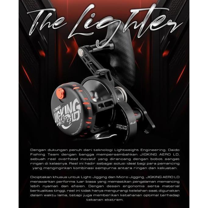 Daido - Reel Overhead Jigking Aero LD - Reel Pancing