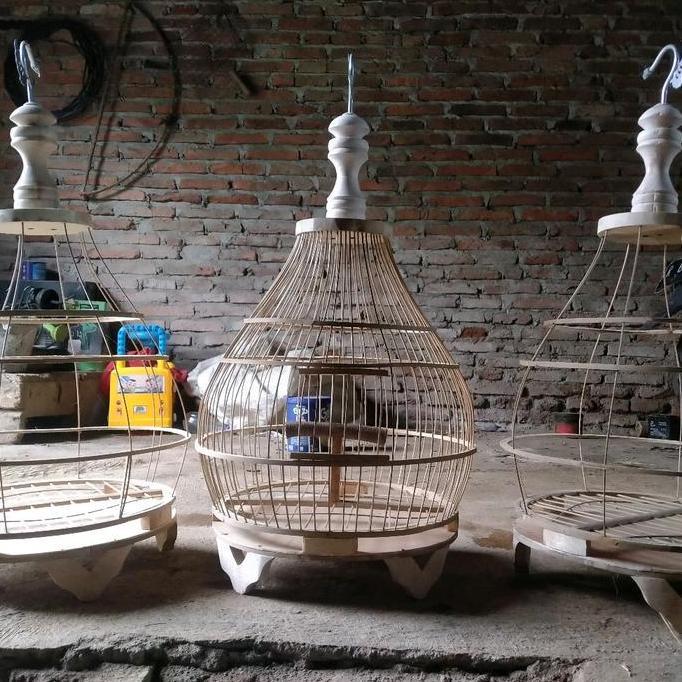 Sangkar perkutut mini / sangkar perkutut minion kerucut / sangkar perkutut klasik