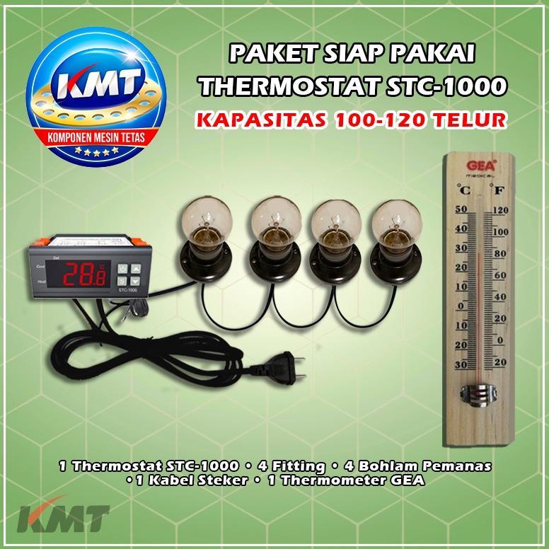 Paket Siap Pakai Termostat STC1000 Thermostat STC-1000 Mesin Tetas Penetas