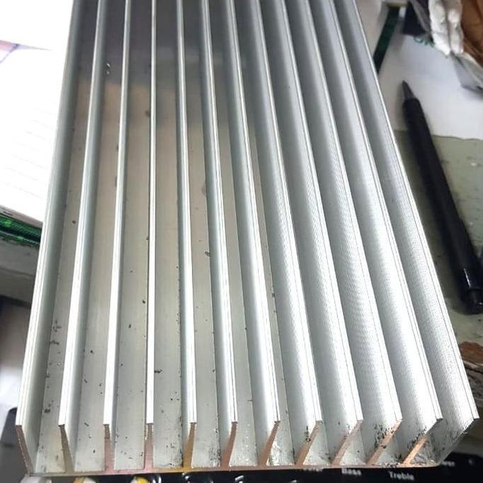 Diskon Heatsink pendingin ic transistor regulator 12 sirip 40x12 (cm) pcmpu55 Ayo Beli