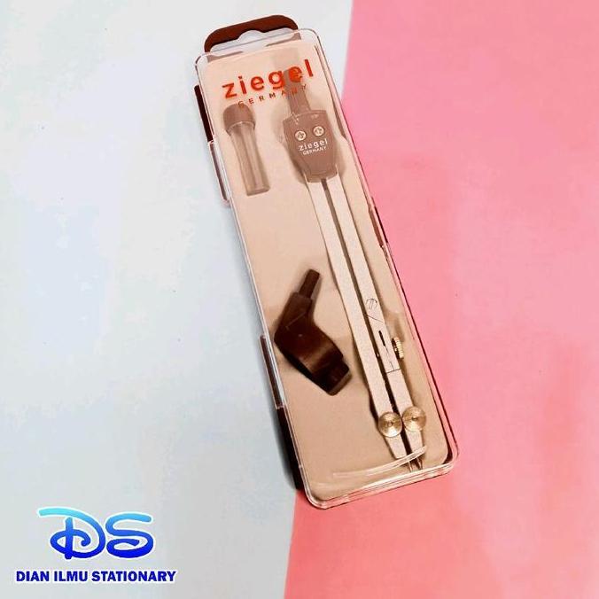 Ziegel Germany Jangka Ziegel Alat Ukur Gambar Presisi Tinggi Dengan Lengan Adjustable & Pencengkram 