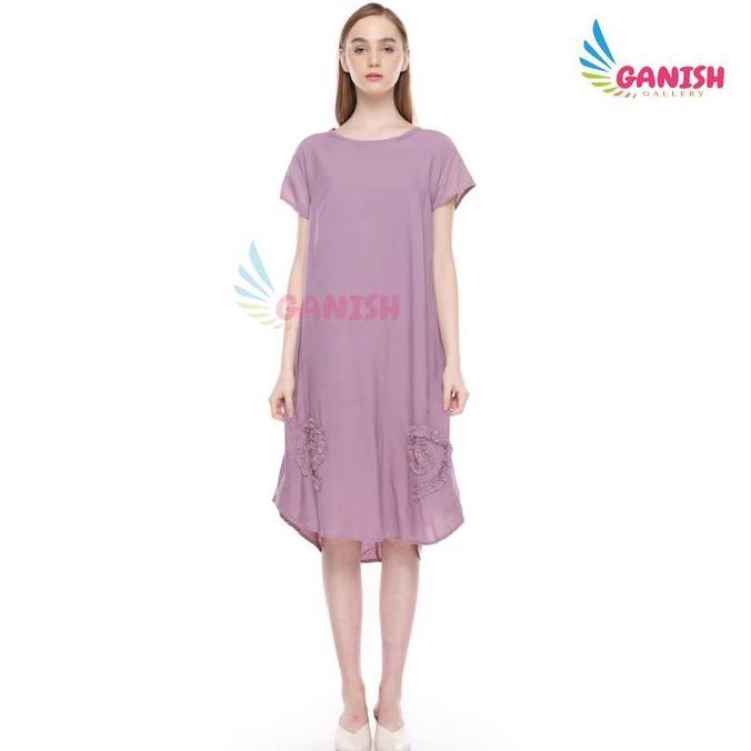 DASTER BALI POLOS MAWAR BAJU TIDUR MURAH KATUN ADEM MINI DRESS JUMBO