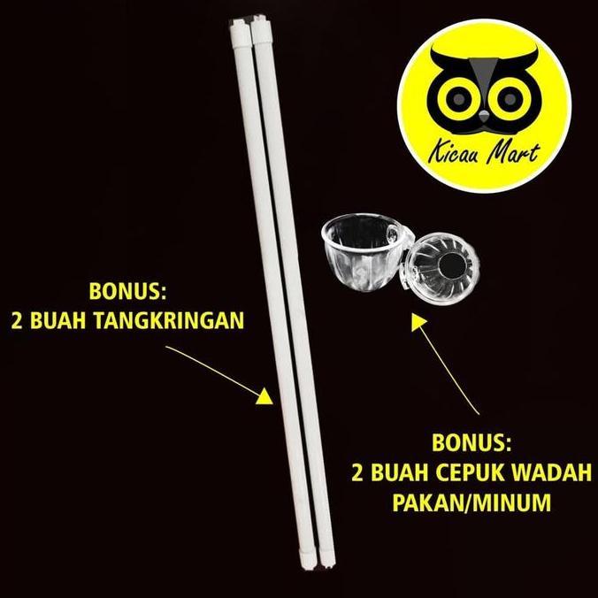 SANGKAR BURUNG PLECI BESI IMPORT KANDANG CIBLEK KOLIBRI CIBLEK SPBIM