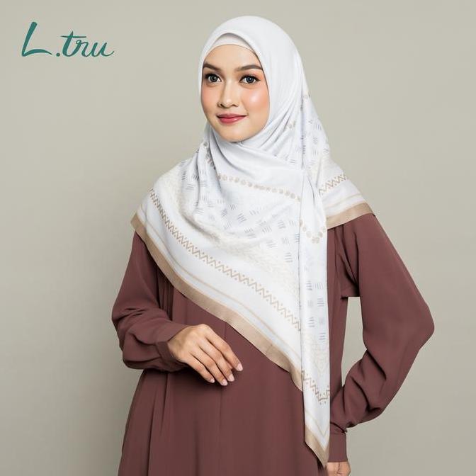 L.tru - Hijab Square Printed 120 Terlaris