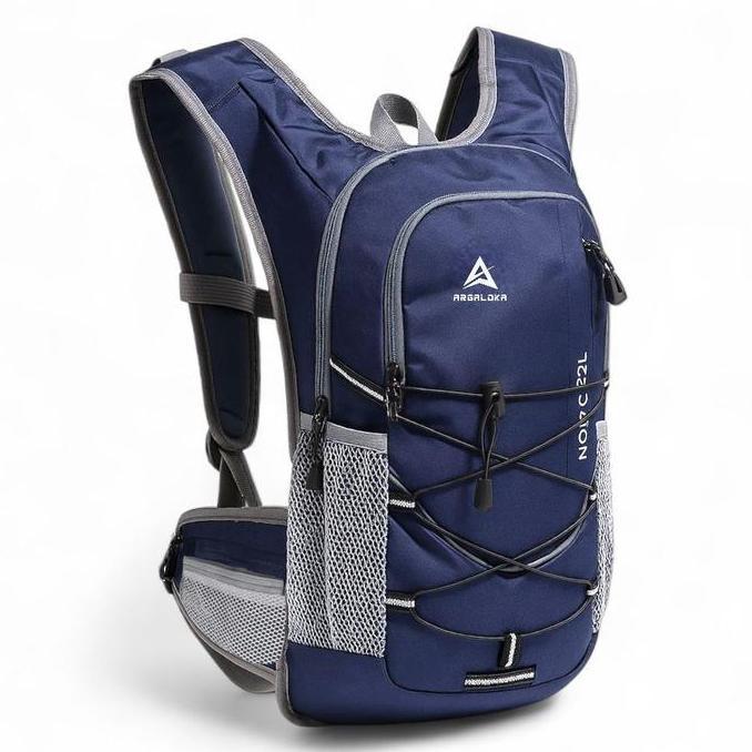 ARGALOKA Tas Ransel Pria Hydropack Trail Running Tas Punggung Backpack Sepeda Waterproof Outdoor Adv