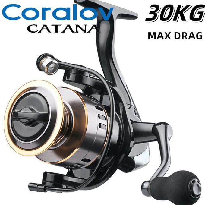 Coralov Reel Pancing HE1000 - 7000 10 Kg / Reel Pancing Murah Kuat Power /Gulungan Pancing Ikan Loga