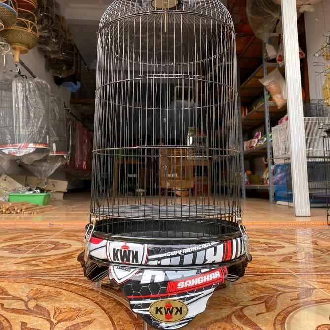 TEBOK DECAL LOVEBIRD KWK SANGKAR