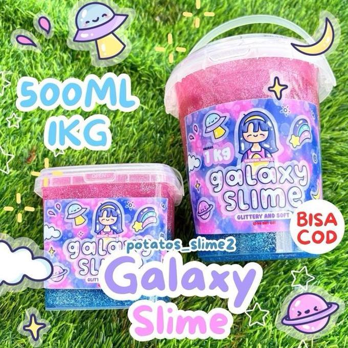 Slime ukuran JUMBO @potatos_slime2 SLIME MURAH