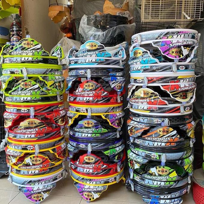 Tebok sangkar kwk pvc decal & polos.