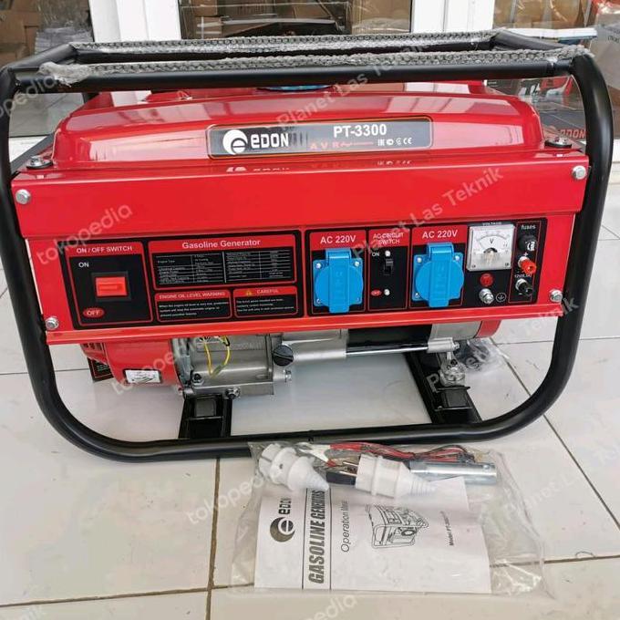 GENSET 3000 WATT EDON TERMURAH GENSET TIGER GENERATOR LISTRIK GENSET ORIGINAL DAN TERPERCAYA
