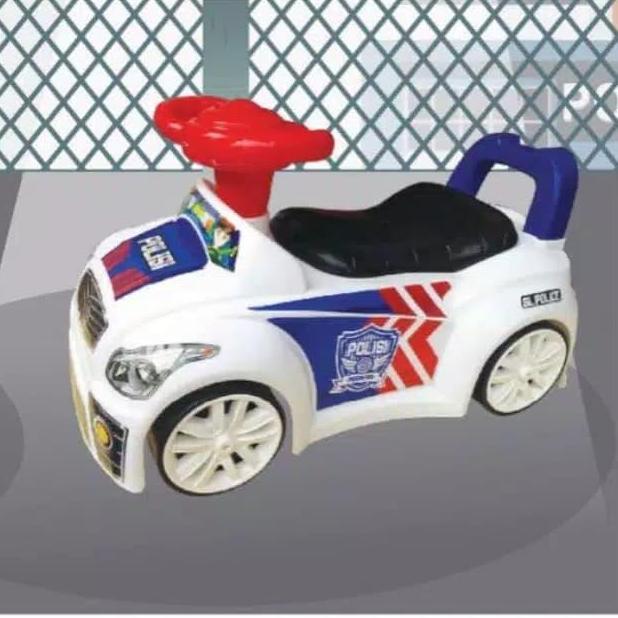 Mainan Anak Mobil Polisi SG TOYS SL 200 P / Mobil Duduk Polisi Ride on