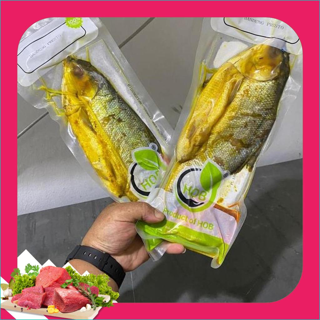 House Of Bread Ikan Nila Original Hob. Ikan Nila Bumbu Kuning. Ikan Bandeng. Tinggi Protein Omega 3 
