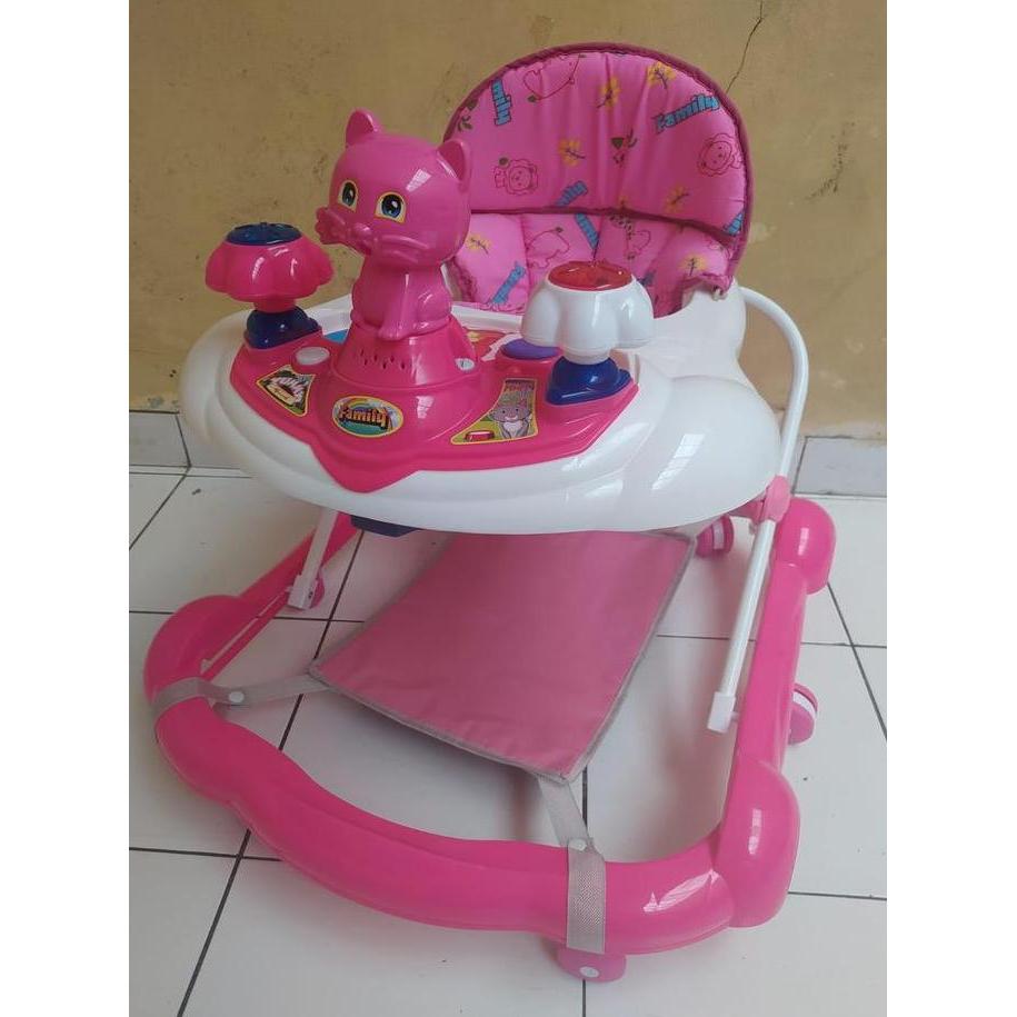 Baby Walker Family FB 136 Mainan Musik Family FB136 Roda Belajar Jalan Bayi
