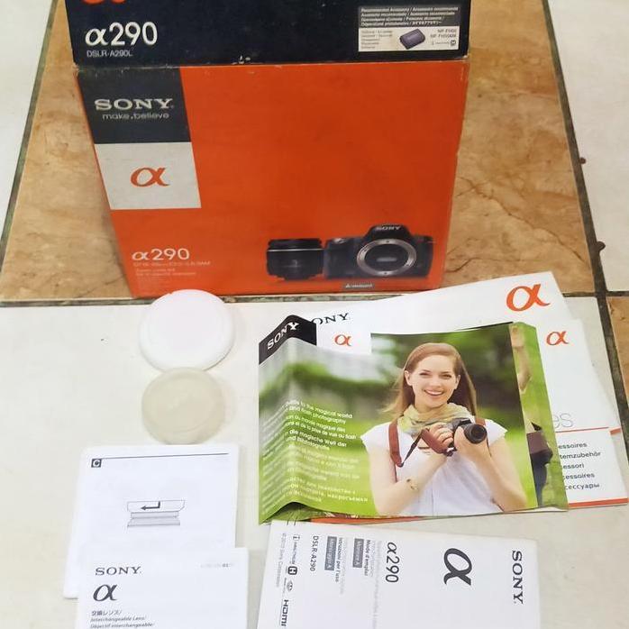 Dus Box Camera Sony Dsrl - A290 Second