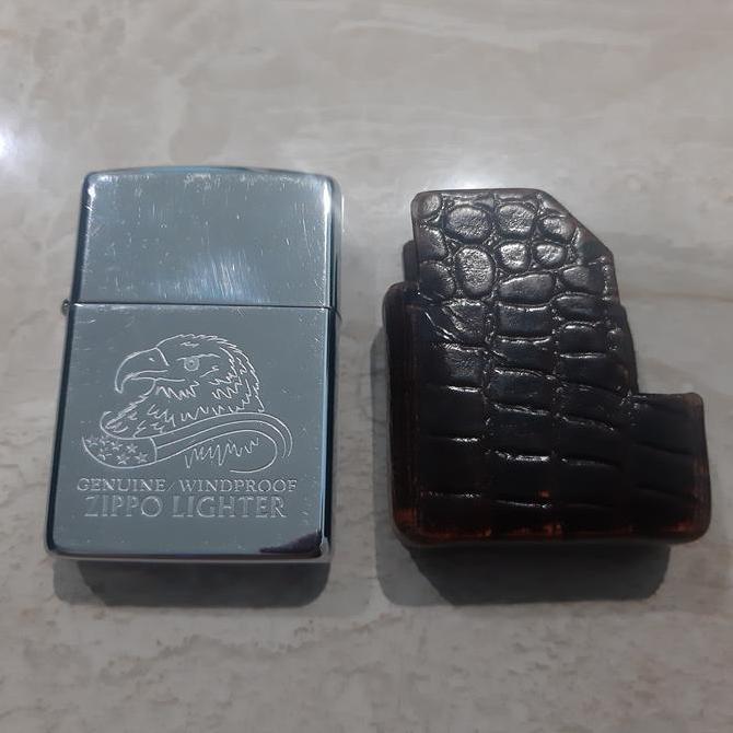 Zippo Lighter Windproof Eagle Star Bradford VII made in USA retro 90an