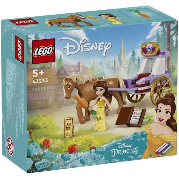 Lego City DIY Brick Kereta Kuda Disney Princess Belle Mini Figure