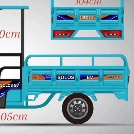 SEPEDA MOTOR BAK LISTRIK RODA 3 bukan viar tossa BOX Garansi baterai angkut barang galon tabung gas 